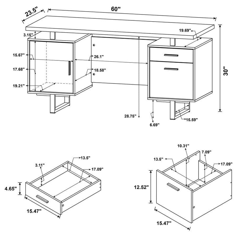 Lawtey - Computer Desk