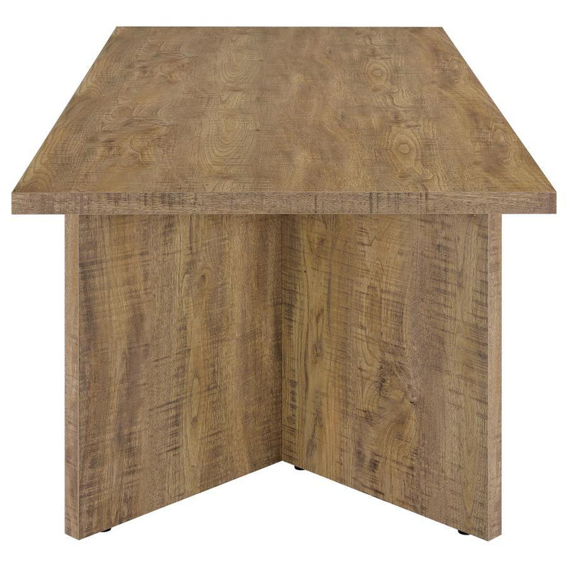 Jamestown - Rectangular Engineered Wood Dining Table With Decorative Laminate - Mango Brown