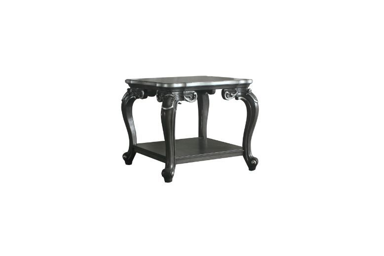 House - Delphine - End Table - Charcoal Finish