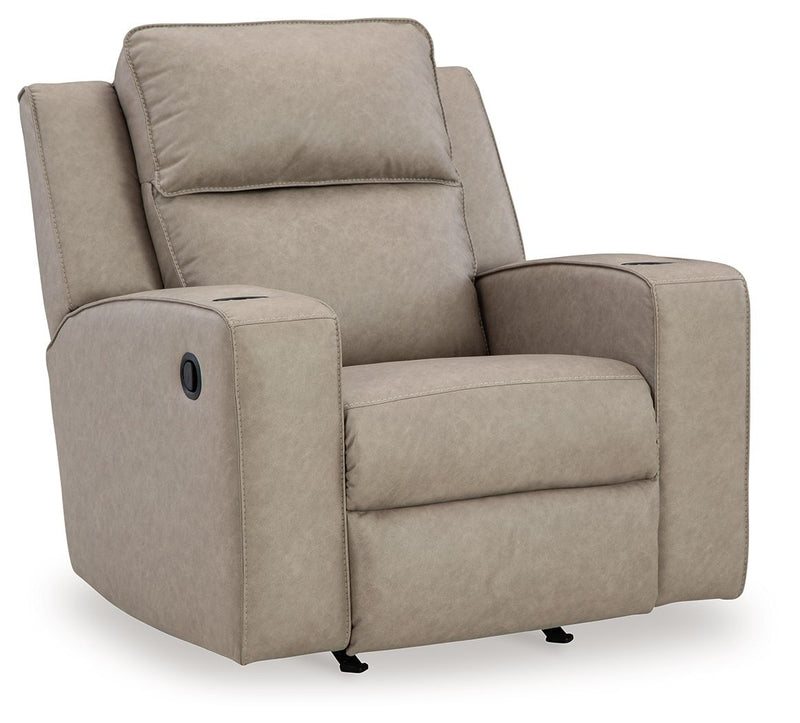 Lavenhorne - Pebble - Rocker Recliner