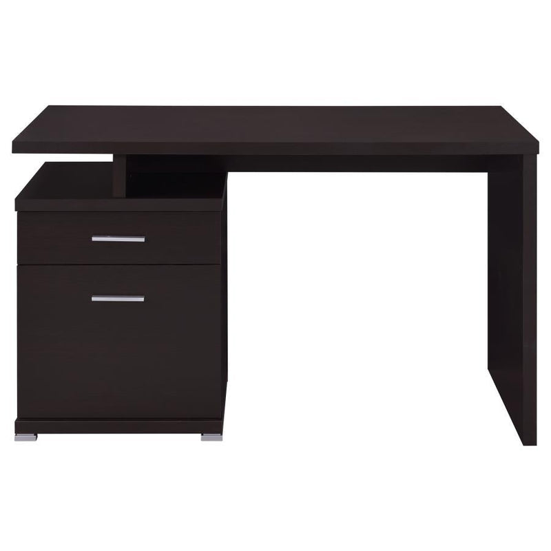 Irving - 2-drawer Office Desk with Cabinet