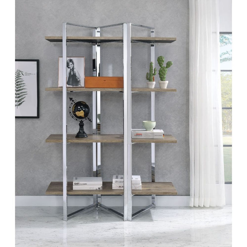 Libby - Bookshelf - Chrome