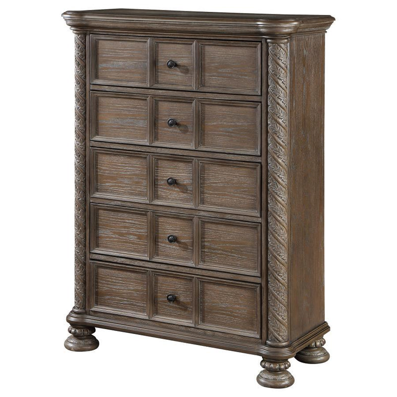 Emmett - 5-Drawer Chest - Walnut