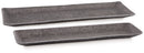 Garekton - Tray Set (Set of 2) - Pewter Finish