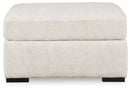 Chessington - Oversized Accent Ottoman - Ivory