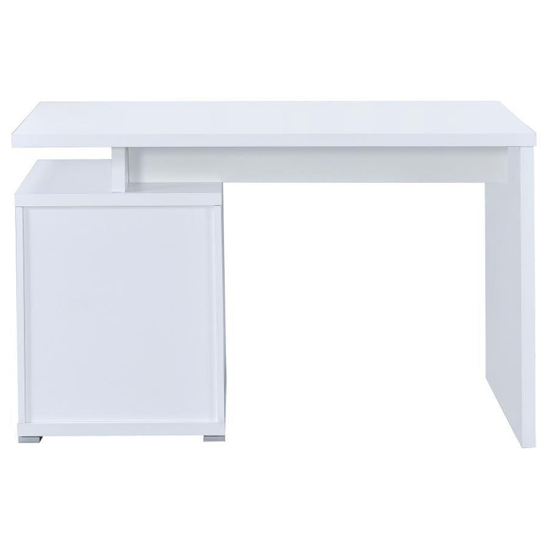 Irving - 2-drawer Office Desk with Cabinet