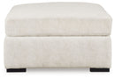 Chessington - Oversized Accent Ottoman - Ivory