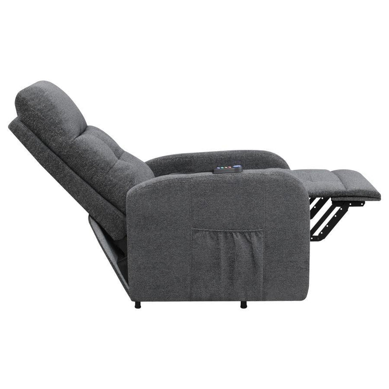 Howie - Tufted Upholstered Power Lift Recliner